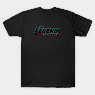 Legends of Tomorrow Logo - Glitch Black T-Shirt